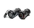 Circular Connector, 2pcs, Socket / Plug, 10 Contacts, 25A, IP68